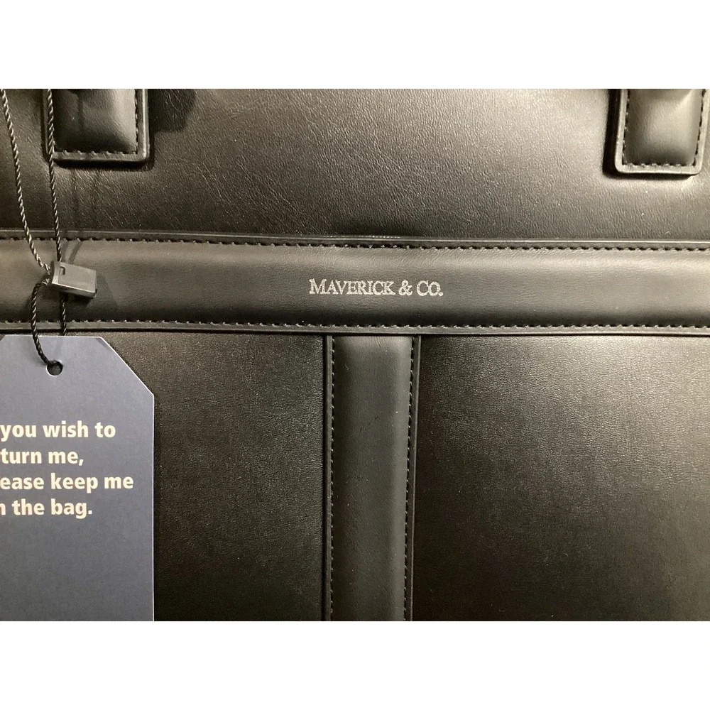 Maverick & Co Delta Leather Briefcase